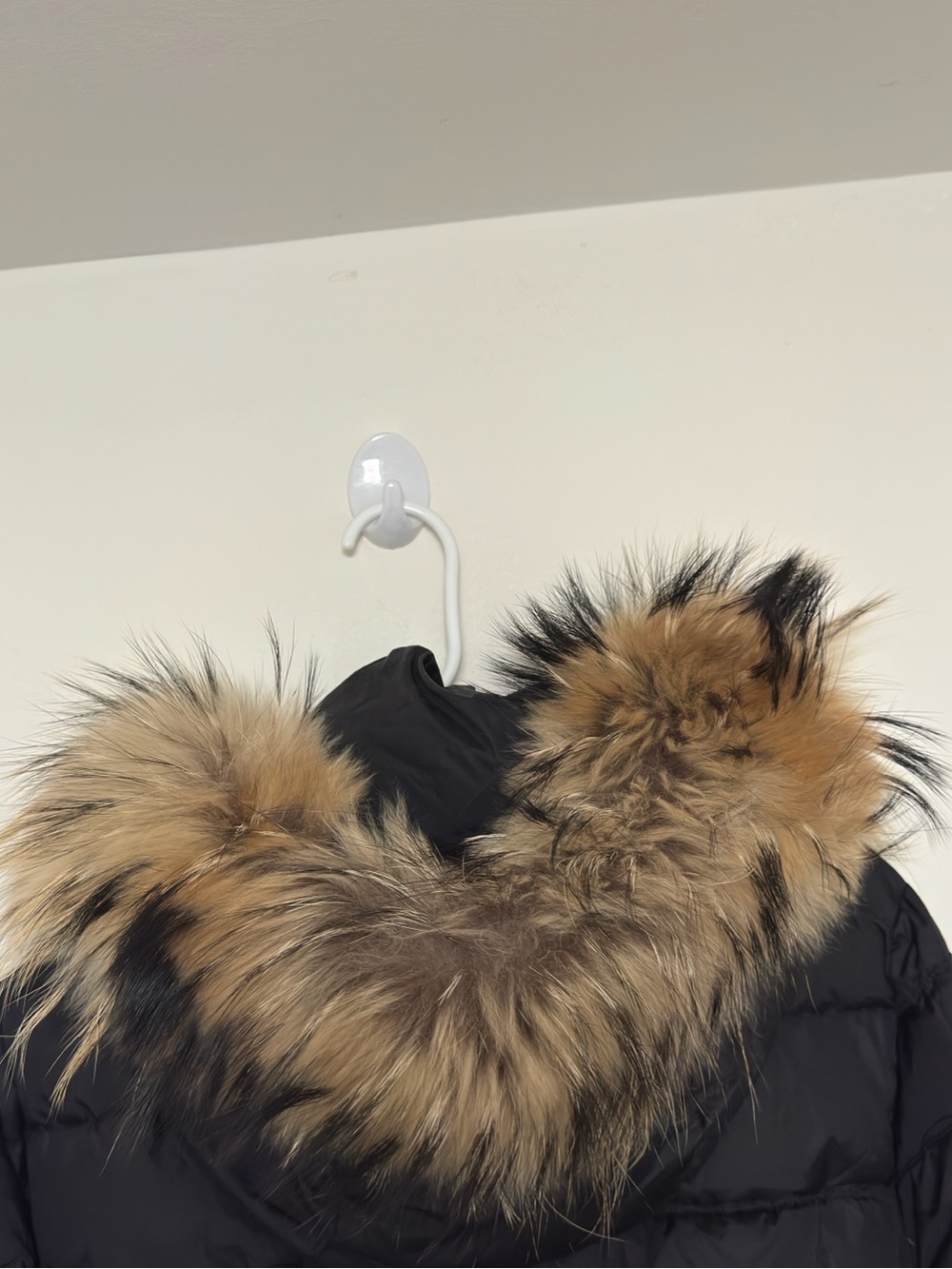 SAM New York Millenium Puffer Down Ski Jacket~Black With Natural Racoon Fur (L) - Picture 13 of 16